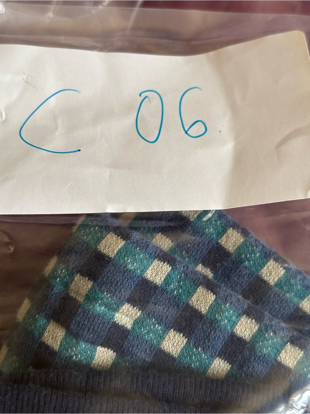 Marc By Marc Jacobs Navy and Teal Gingham Athletic Shorts - Picture 8 of 8